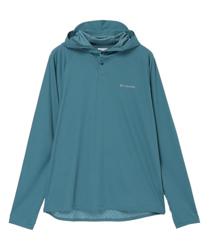 [コロンビア] Tシャツ 長袖 メンズ トレイルラッシュロングスリーブフーディ Trail Rush LS Hoodie PG8031-336 Cloudburst XL