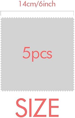 Orange Plug Cable Charging Cable Pattern Cleaning Cloth Phone Screen Glasses Cleaner 5pcs image 3
