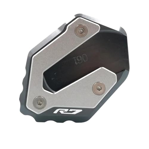 Extension béquille latérale YZF-R7 support plaque agrandir moto 2021-2022-2023