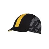 Buff| Gorra Pack Cycle Ligera, Plegable, Reflectante, Nocturno, Visibilidad, Ciclismo, Bajo Casco, Materiales reciclados Talla única Negro
