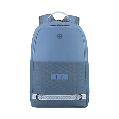 Image of WENGER NEXT 24 Tyon 15.6 inch Laptop Backpack, Blue, 23 Litres, Swiss Designed, 653183