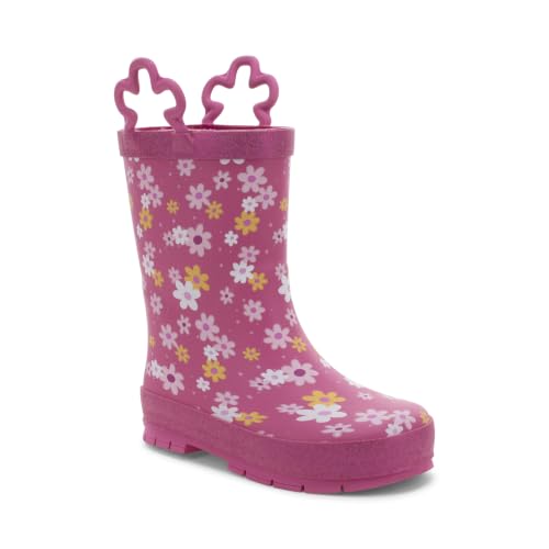 Western Chief Kids Waterproof Rain Boots for Girls and Boys, Daisy Dot, 5 by Western Chief - Used condition - US$18.67