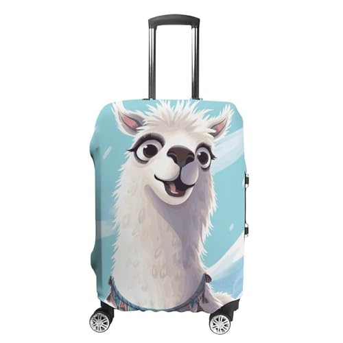 Llama Printed Luggage Cover Protector, Fits 18-32 Inch Luggage