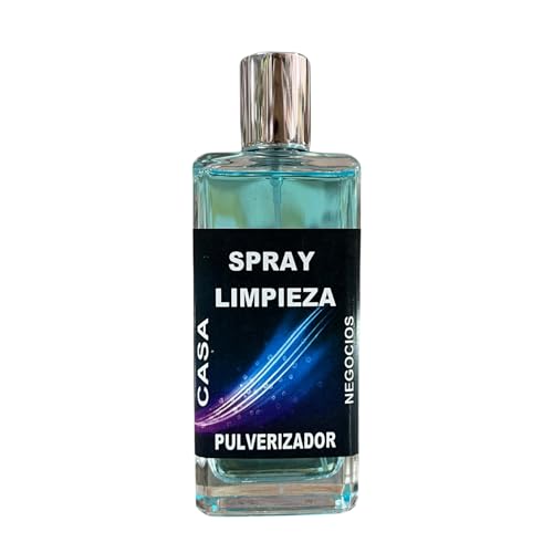 Ambientador de Limpieza Energética para Limpiar y Purificar (100ml) | Pulverizador en Frasco de Cristal para Casa o Negocio Eficaz para Eliminar Malas Energías y Atraer Buenas Vibras.