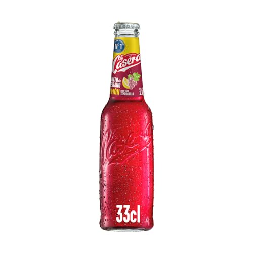 La Casera Tinto de Verano con Limón - Botella Vidrio 27,5 cl
