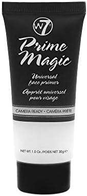 W7 Prime Magic Face Primer - Clear Makeup Base Priming Formula For Flawless Skin - Vegan Makeup