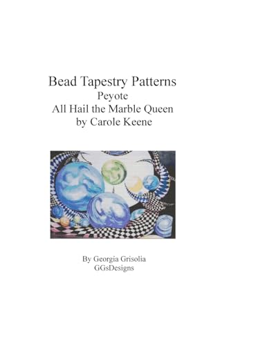 Bead Tapestry Patterns Peyote All Hail the Marble Queen by Carole Keene