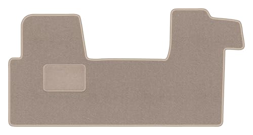 Tapis auto de rechange en velours beige compatible avec Renault Master II