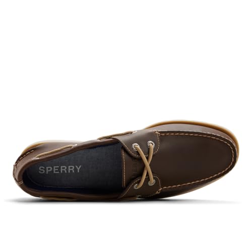 Image of Sperry Men's Leeward 2-Eye Leather Boat Shoe