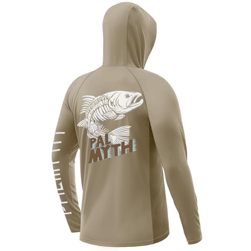 Image of Palmyth Fishing Shirts for Men Long Sleeve UPF 50+ Sun Protection Hoodie