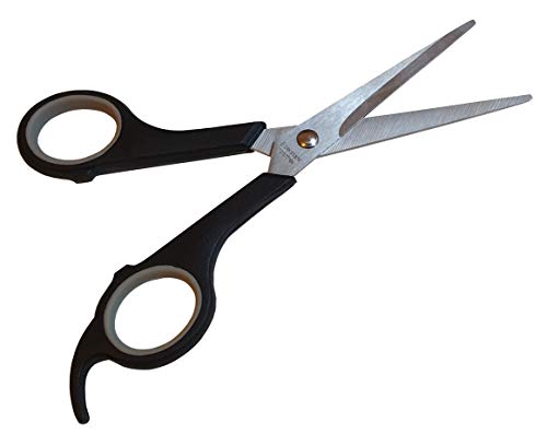 Preisvergleich Produktbild Haarschneideschere 17cm Extra scharfe premium professionelle Haarschere Friseurschere aus hochwertigem rostfreien Edelstahl