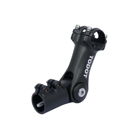 TODOT 31.8mm Bike Stem 90mm MTB Stem 0~60 Degree Adjustable bike Stem for Most Bicycle,Road Bike, BMX, MTB,Track Bike,Cycling Cover