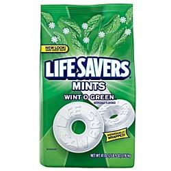 Wrigley's Life Savers, Wint-O-Green Mints, 41-Oz Bag #TOP11