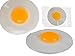 Produktbild Preis am Stiel 1 x Squeeze-Ei Glibber | Spiegelei | Scherzartikel für Frauen | Osterdekoration | Frühstücksei