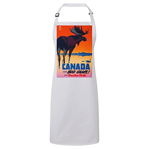 Tablier Cuisine Premium Blanc fini les taches sur vos vetements de cuisine