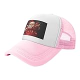 amrewqyl cappellino da baseball regolabile, con sacchetto regalo di babbo natale, cappello da camionista, rosa, 3-6, rosa, 3-6