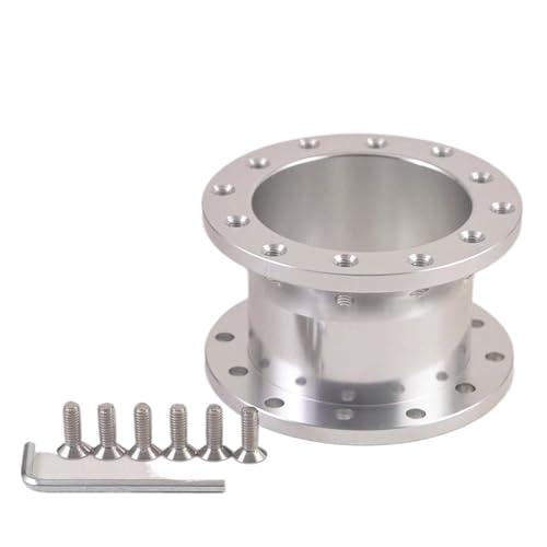 �X�e�A�����O�z�C�[���p�h���V�t�^�[ ���j�o�[�T�� 30mm 50mm �J�[���[�V���O �X�|�[�c�X�e�A�����O�z�C�[�� �n�u�A�_�v�^�[ �X�y�[�T�[�{�X�L�b�g(5cm silver)