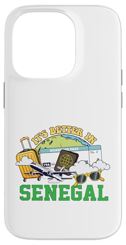 It's Better In Senegal Bound Vacation Tour Travel Match �X�}�z�P�[�X iPhone 14 Pro �p