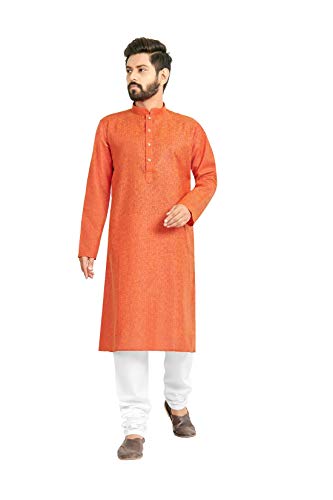 Viva N Diva Kurta Pajama for Men || Cotton Khadi Print Traditional Ethnic Diwali Wedding Kurtas and Pyjama Set