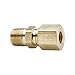 Dixon Valve 68C-0504, 1/4" x 1/2"-24 Brass Compression Male Connector (Pack of 54 pcs)