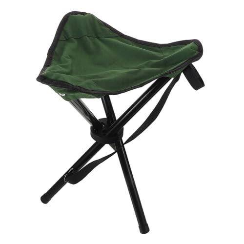 SUPVOX Compact Folding Camping Stool Lightweight Portable Chair for Fishing Hiking Gardening Heavy Duty Design with UV Water Resistance Outdoor Seating
