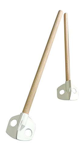 Quirl Flügelquirl je 1 Sück 22 und 26cm mit Kunststoffkopf