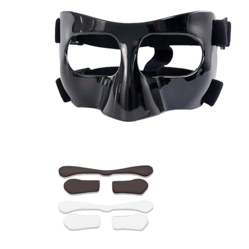 Masque de sport pour nez cassé pour match de basket-ball et football