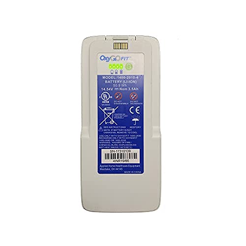 PULADUOriginal iongen BA-400 for O x yG o FIT Battery 14.54V Li-Ion Battery #1400-2010-4