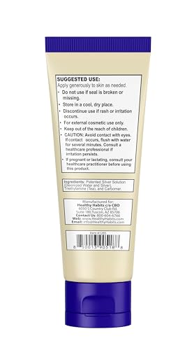 Healthy Habits Skincare Bundle - 1.7oz DermaTox Ointment and 1.5 oz Silver Defense Gel - All Natural, All Purpose, Safe and Effective Skin Nourishment - Image 6