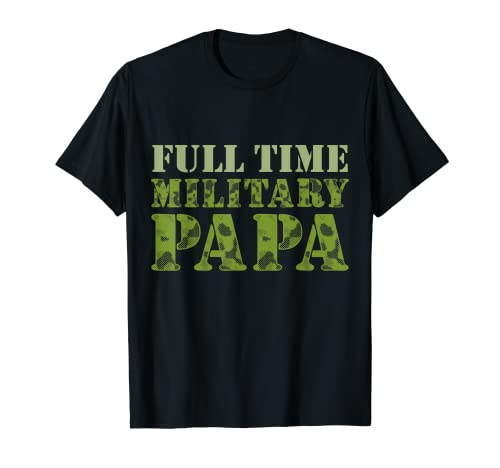 Military Papa Freedom Memorial Day T-Shirt