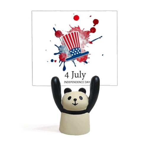 Porte-chapeau de jour indépendant de juillet panda pour entrée