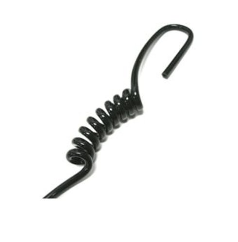 4 Pack TAPaulk Black Acoustic Tube Replacement for Surveillance Earpieces T-01-BLK