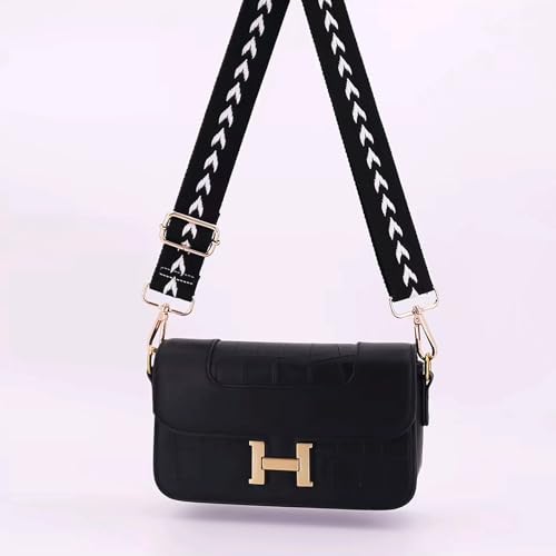 Image of S&loyoe Purse Straps Replacement Crossbody Bag Strap Adjustable Wide Guitar Straps for Handbags 1.5inch