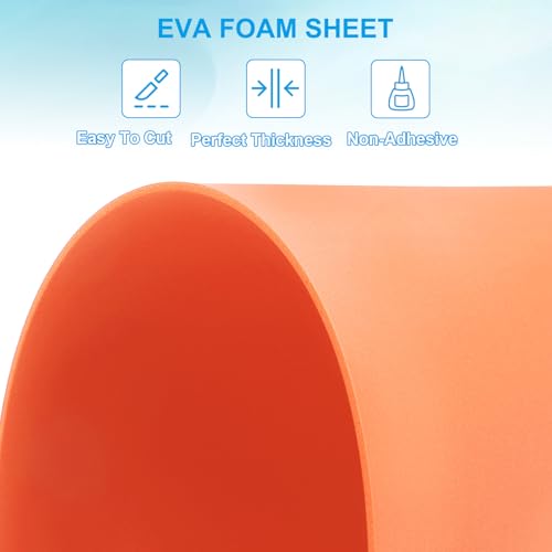 Hojas de Espuma EVA PATIKIL Espesor 2mm para Solucionar Manualidades Escolares 3