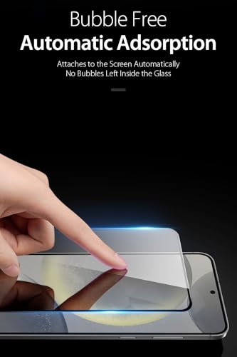 Image of Mr.Shield Top-Notch HD+ Tempered Glass Screen Protector Guard for Samsung Galaxy S24 5G (6.2 Inch), 9H Hardness, Military Grade Protection, Easy Installation kit