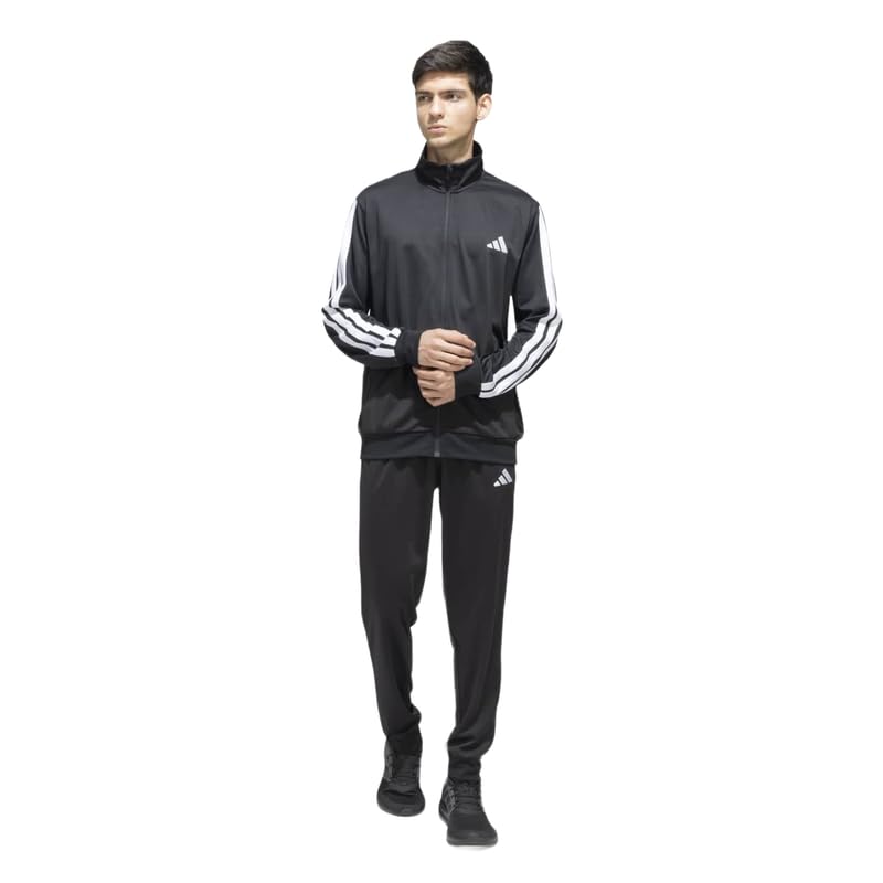 adidas Men Tracksuit | M 3S TR TT TS | Black |-picture-17