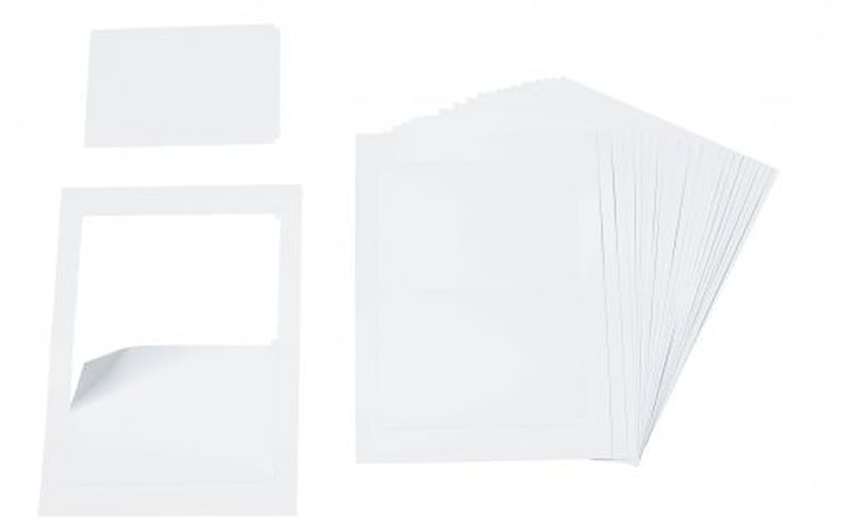 Ultradex Beschriftungsetiketten Türschildergröße 122x170mm weiß VE=50 Stück