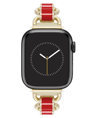 Image of Anne Klein Fashion Chain Bracelet for Apple Watch, Secure, Adjustable, Apple Watch Replacement Band, Fits Most Wrists
