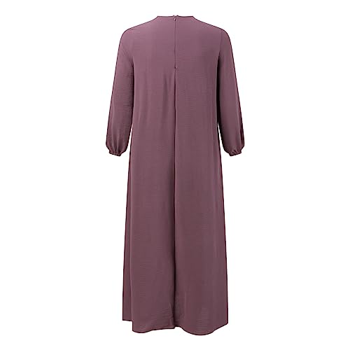 Robe musulmane ample avec hijab pour prier confortablement - 5