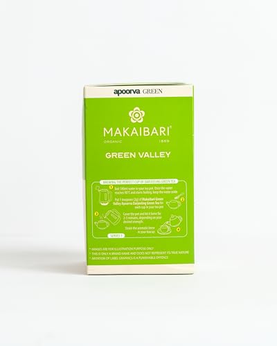 Image of Makaibari Green Valley Apoorva Finest Darjeeling 250 Gm Loose Green Tea | Refreshing and Energizing | Rich in Antioxidants