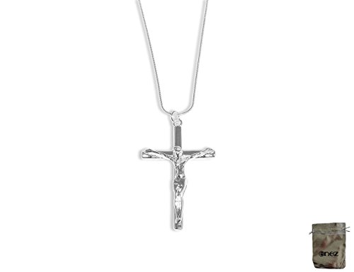 Collana Enez 46 cm con ciondolo a forma di croce