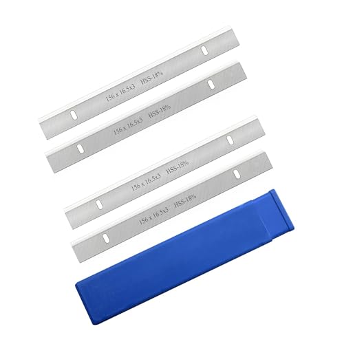 Lames de raboteuse HSS 156x16,5x3mm en acier rapide pour des finitions parfaites
