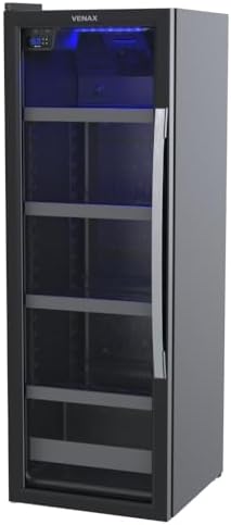 Cervejeira Expositora Venax Porta Invertida Blue Light 209l Preto...