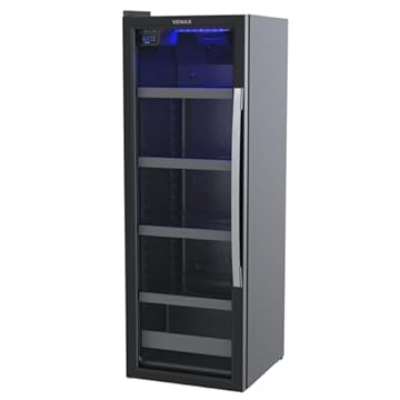 Cervejeira Expositora Venax Blue Light 209l Preto 127v