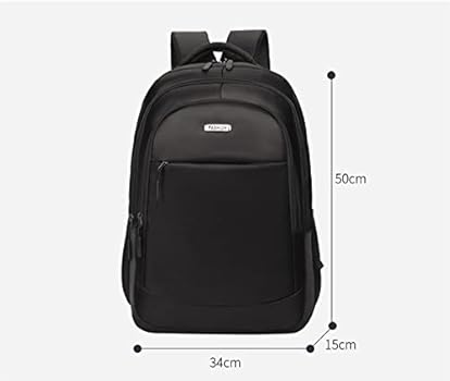 Duories 19 inch grote laptoprugzak, waterdichte werkrugzak, laptoptas voor school, werk, multifunctionele rugzak voor dames, casual zakelijke tas, voor mannen, vrouwen, jongens, tieners, rood, zwart