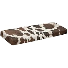Cow Hide Print Brown Piano Keyboard Dust Cover Stretchy Electric Piano Keyboard Covers with Elastic Band Music Keyboard Protector Cover Full Cover for 61/76/88 Keys Piano Decor