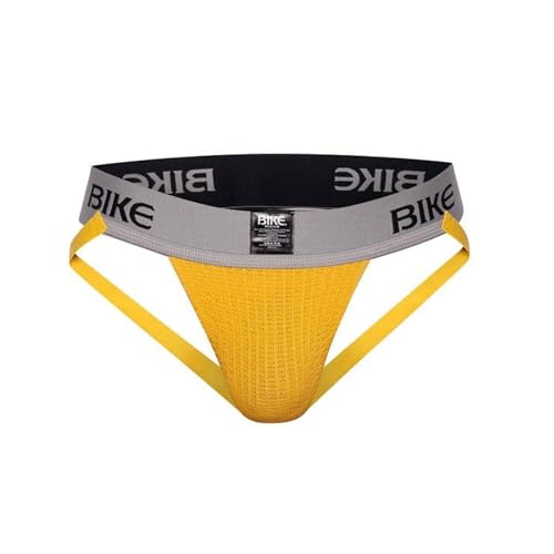 Bike Atlético clásico suspensorio | Bolsa de algodón suave para una comodidad transpirable | Cintura elástica duradera de 3 pulgadas para un ajuste y apoyo superiores | Icónico desde 1874 | Perfecto