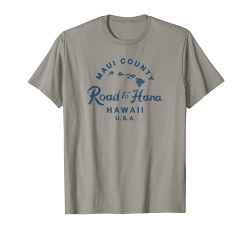 Maui Road to Hana Hawaii Vintage Hawaii Camiseta