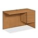 Hon 10515Rcc 10500 Series L Workstation Return, 3/4 Height Right Ped, 48W X 24D, Harvest