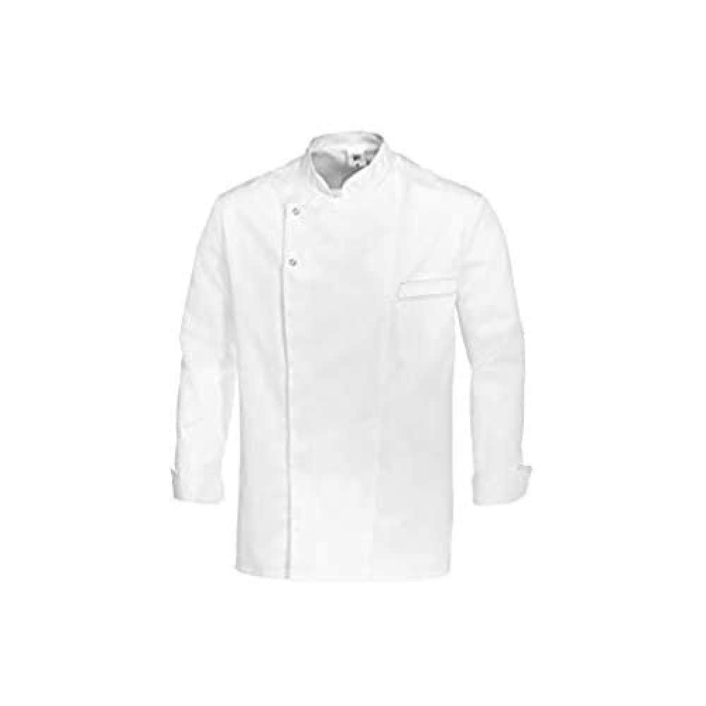 BP 1547-400-21-XL, Chef's jacket, Long sleeve with cuffs 215,00 g/m², fabric blend white, XL